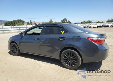 2014 Toyota Corolla L z USA, uszkodzony, nr VIN 2T1BURHEXEC012803